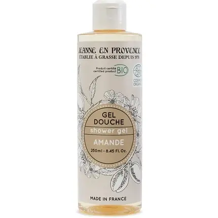 Gel de duș, Jeanne En Provence, Amande, organic, 250ml Retur gratuit