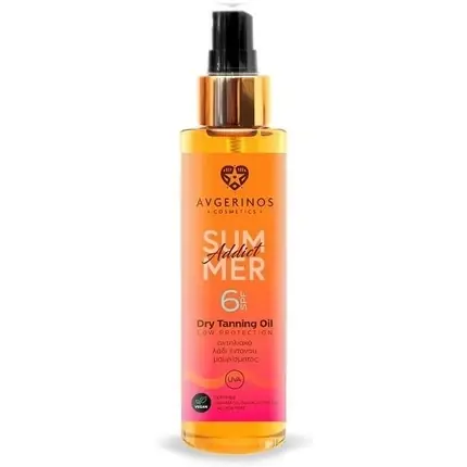 Ulei bronzant, Avgerinos, Summer Addict, SPF6, 150ml Discount