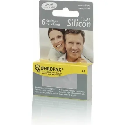 Dopuri urechi, Ohropax, model Clear, silicon Ofertă limitată