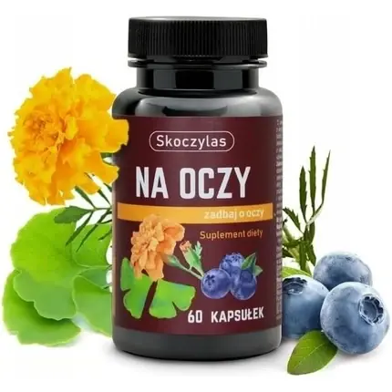 Ofertă specială Supliment, Skoczylas, 60 capsule, extract afine și gălbenele