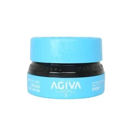 Plată securizată Cremă de styling, Agiva, Brillantine, albastru, 155ml