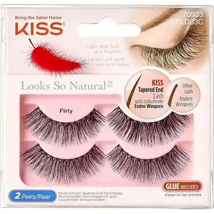 Bestseller Gene False, Kiss, So Natural, Negru