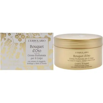 Cremă Corp L‘Erbolario Bouquet d‘Oro, auriu, 250ml Cumpără online