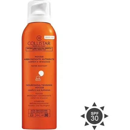 Preferatul clienților Mousse bronzantă, Collistar, SPF30, rezistentă la apă