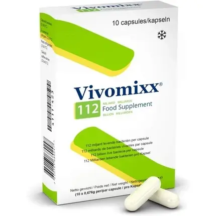 Supliment Alimentar, Vivomixx, 112 Miliarde, 10 Capsule Reducere extra