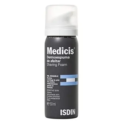 Super ofertă Spumă de ras, ISDIN, Medicis, negru, 50ml