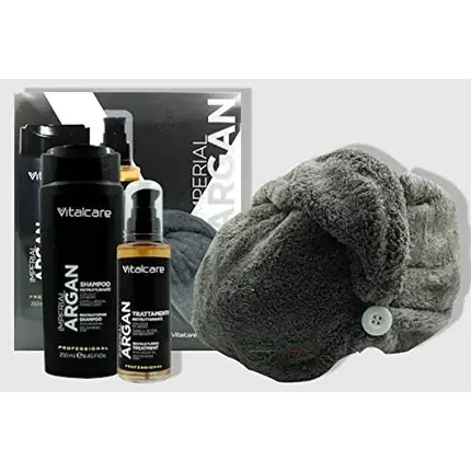 Bestseller Set Îngrijire Păr, Vitalcare, Argan, Gri