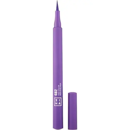 Ultima șansă Eyeliner 3ina The Color Pen, lichid, mov