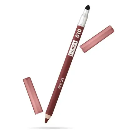 Creion contur buze, Pupa Milano, True Lips, capăt dublu, maro sienna Reducere extra