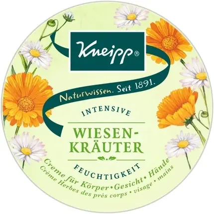 Livrare rapidă Cremă mâini Kneipp, Meadow Herb, verde, 150ml