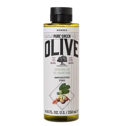 Gel de duș, Korres, Olive Fig, 250ml Mai ieftin