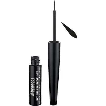 Eyeliner lichid, Benecos, Natural, negru Preț mic