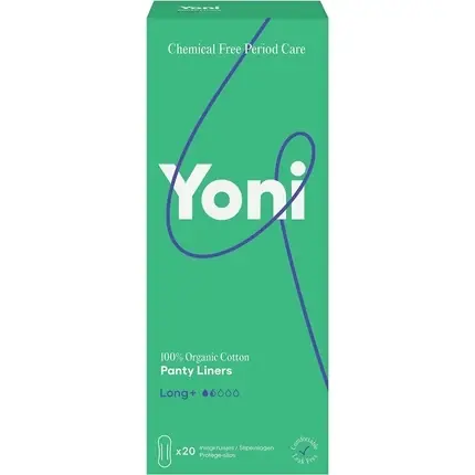 Protecție zilnică, Yoni, Extra-long, bumbac organic Super ofertă