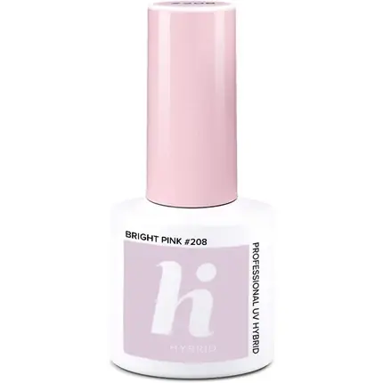 Premium Lac de unghii, Hi Hybrid, Professional UV Hybrid, roz deschis, 5ml