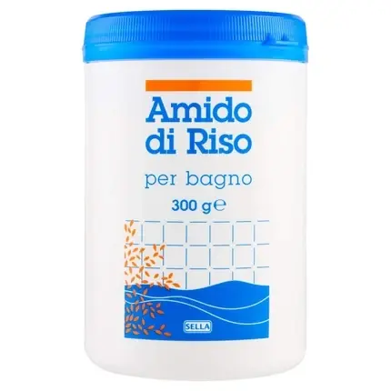 Amidon de orez, Sella, 300g, alb-albastru Livrare rapidă