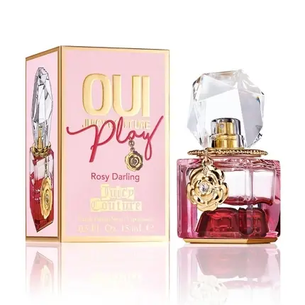 Parfum Juicy Couture Oui Play Rosy Darling, 15ml, roz Reducere specială