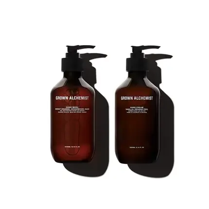 Ofertă Set Îngrijire Mâini, Grown Alchemist, 300ml, maro