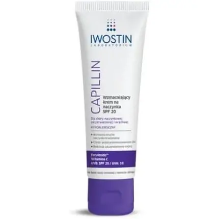 Cremă protecție solară față, Iwostin, Capillin, 40ml, SPF 20 Cumpără acum