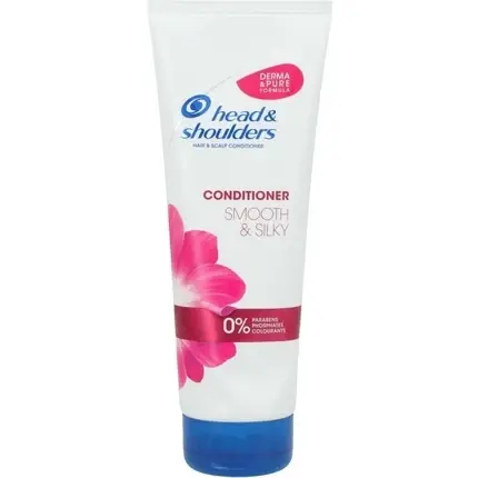 Lichidare de stoc Balsam Head & Shoulders Smooth & Silky, 220 ml, alb
