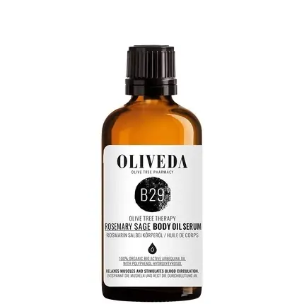 Ulei corp, Oliveda B29, rozmarin salvie, 100ml Expediere rapidă