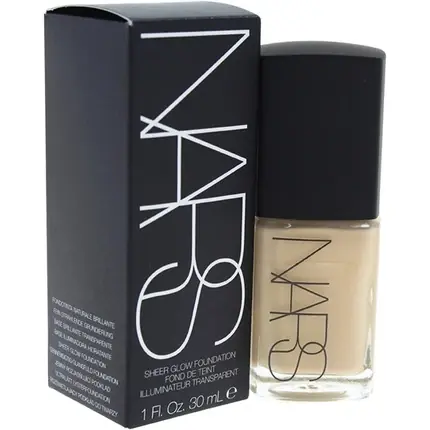 Preț mic Fond de ten, Nars, Sheer Glow, bej deschis, 30ml