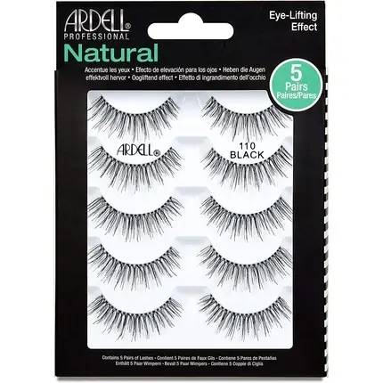 Gene False Ardell 110, negru, 5 perechi Premium