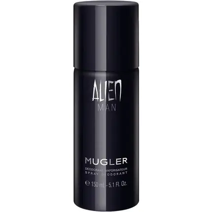 Calitate înaltă Deodorant spray, Thierry Mugler, Alien Man, negru, 150ml