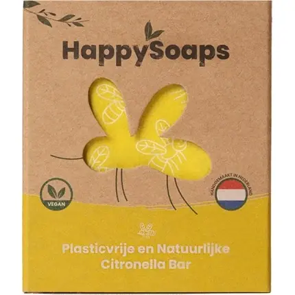 Super ofertă Săpun Happysoaps Citronella, galben