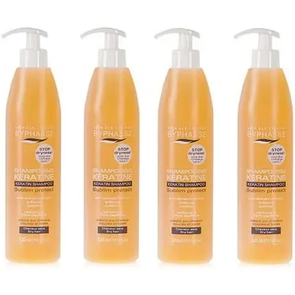 Șampon Byphasse Keratină 520ml Portocaliu Reducere de preț