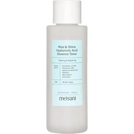 Retur gratuit Toner esență Meisani Rice & Shine, 150ml, alb