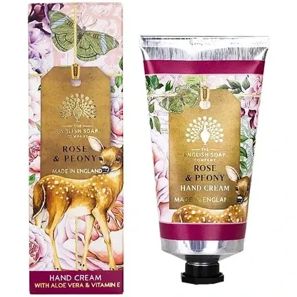 Cremă de mâini, The English Soap Company, Rose & Peony, 75ml Calitate înaltă