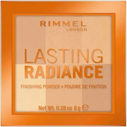 Pudră Față Rimmel Lasting Radiance, 001 Ivory, 8g Livrare expres