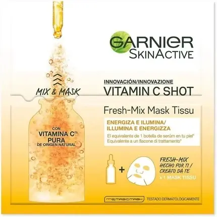 Reduceri Masca Facială Garnier, Fresh-Mix, Vitamina C