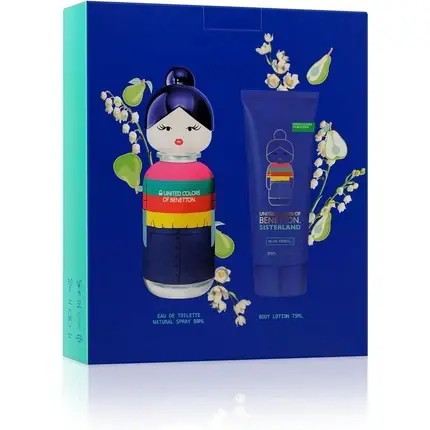 Ieftin Set cadou parfum United Colors Of Benetton Sisterland Blue, albastru