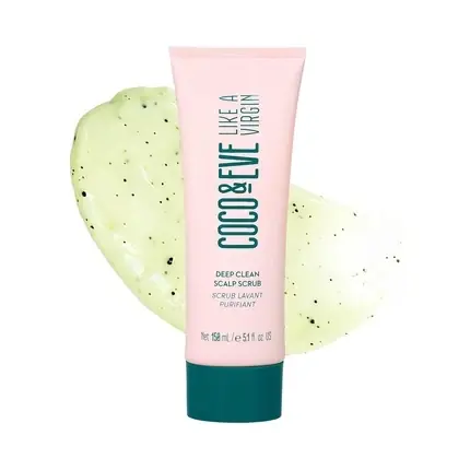 Cumpărături sigure Scrub scalp Coco & Eve, Like A Virgin, verde, 150ml