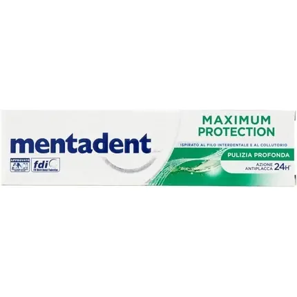 Pasta de dinți, Mentadent, Maximum Protection, alb Vezi acum