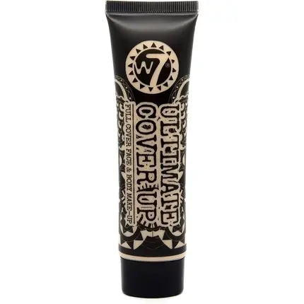 Lichidare de stoc Fond de ten, W7, Ultimate Cover Up, Light 1, 75ml