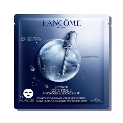 Masca tip șervețel, Lancôme, Advanced Génifique, albastră Promoție