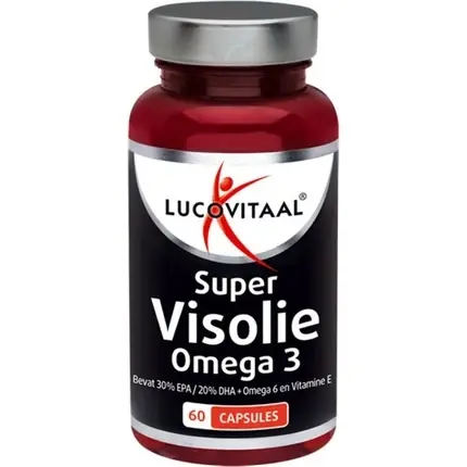 Reducere de preț Supliment Alimentar, Lucovitaal, Omega 3, 60 capsule, roșu