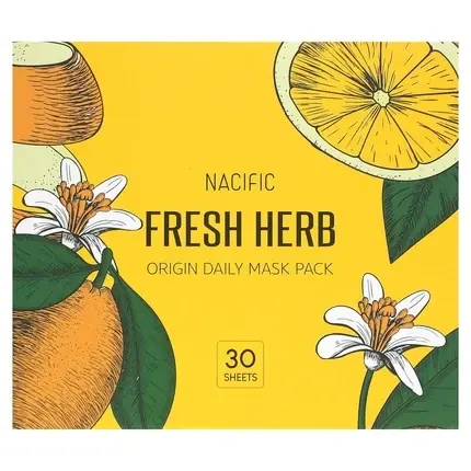 Mască tip șervețel, Nacific, Fresh Herb, 30 bucăți Comandă acum