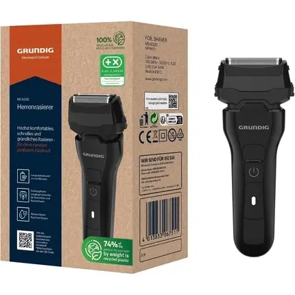 Aparat de ras, Grundig, MS 6330, Negru Cumpărături sigure