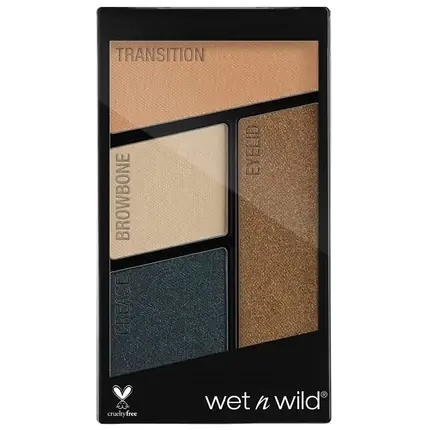 Preț mic Fard de pleoape Wet ‘N‘ Wild Hooked on Vinyl, 4 nuanțe, paleta compactă