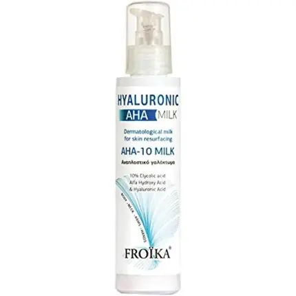 Lapte demachiant, Fotopharmacy, Froika Hyaluronic AHA-10 Milk, 125ml Retur ușor