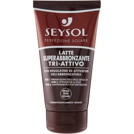 Lapte bronzant, Seysol, Tri-Activ, 150ml, maro Disponibil imediat