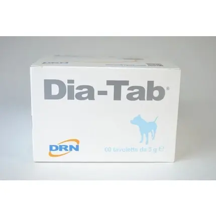 Supliment Veterinar Drn Dia-Tab Comprimate Alb Reducere extra