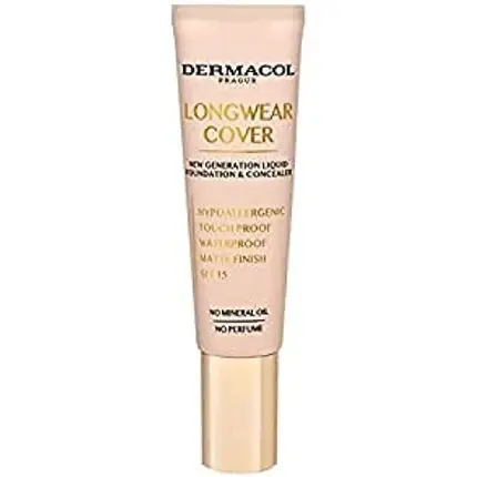Fond de ten, Dermacol Dc Longwear Cover, 30ml, bej Ofertă