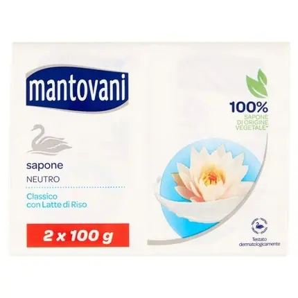 Săpun, Mantovani, Neutru, 2x100g Reducere