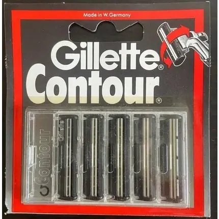 Rezervă lame Gillette Contour, 5 bucăți, negru Retur gratuit