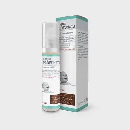 Noutate Colonie Fiocchi Di Riso Talco 50ml Alb