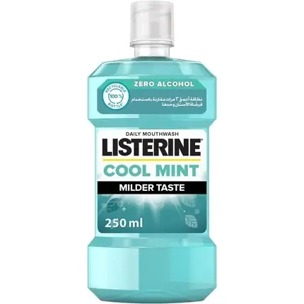 Apa de gură Listerine Cool Mint 250ml Zero alcool Preț redus